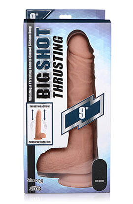 Big Shot 9 Inch Thrusting Dildo