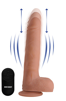 Big Shot 9 Inch Thrusting Dildo