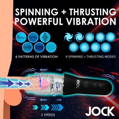 Spinning, Thrusting Vibration Masturbator