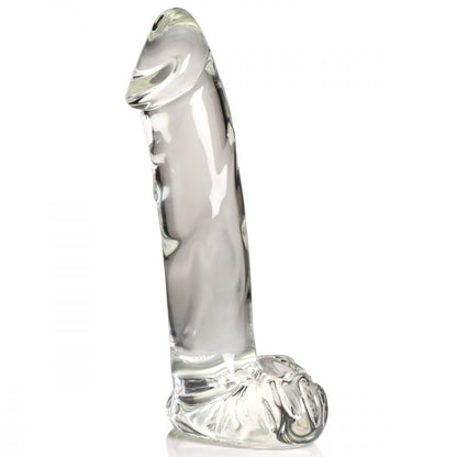 Glass Dildo with Balls