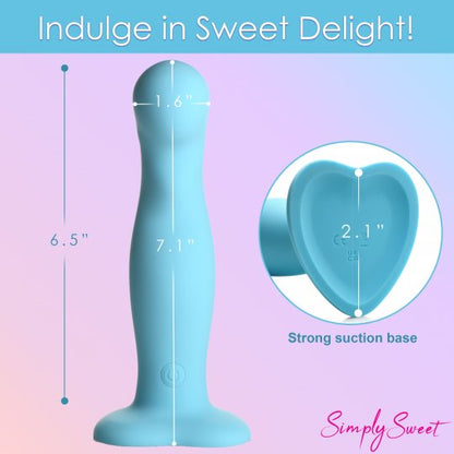 Vibrating Thick Silicone Dildo