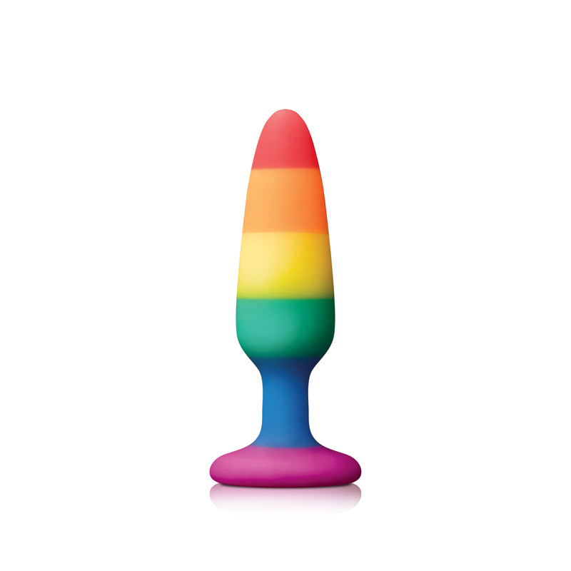 Rainbow Pleasure Plug - Small