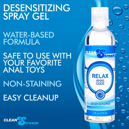 Relax Desensitizing Anal Lube 4 oz