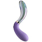 Pari Dual Ended Wavy Silicone and Glass Vibrator